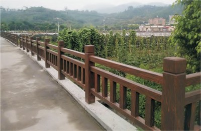 1.8米仿木护栏